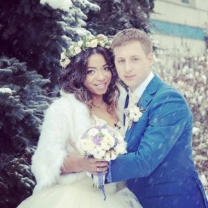 Либерж Кпадону и Евгений Руднев свадьба